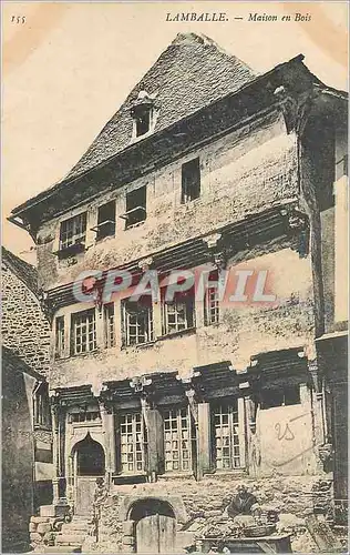 Cartes postales Lamballe Maison en Bois