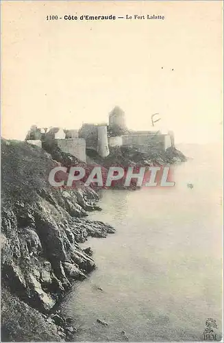 Cartes postales Cote d'Emeraude Le Fort Lalatte