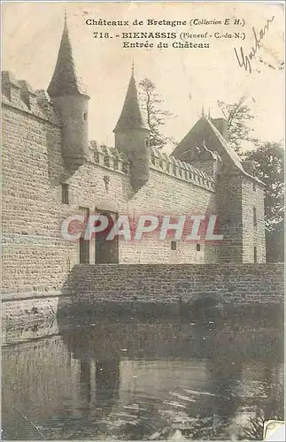 Cartes postales Bienassis Pleneuf C du N Entree du Chateau