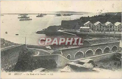 Cartes postales Brest La Rade et le Goulet