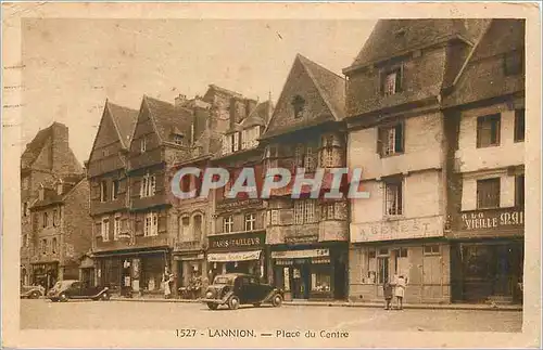 Ansichtskarte AK Lannion Place du Centre