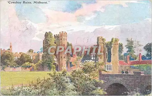 Cartes postales Cowdray Ruins Midhurst