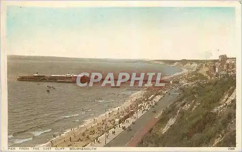 Ansichtskarte AK Pier from the East Cliff Bournemouth