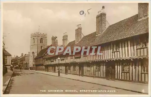 Cartes postales The Grammar School Stratford Upon Avon