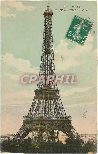 Cartes postales Paris La Tour Eiffel