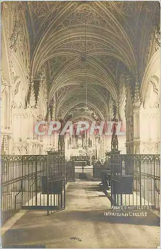 Cartes postales Abbaye d'Hautecombe Interieur de l'Eglise