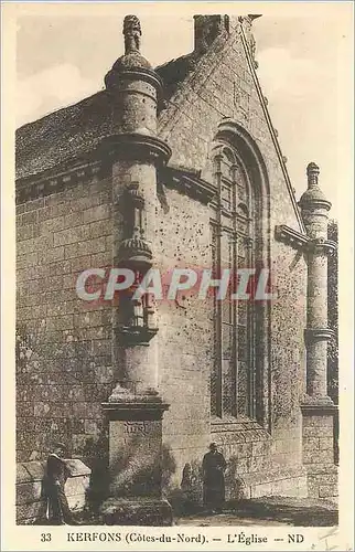 Cartes postales Kerfons Cotes du Nord L'Eglise