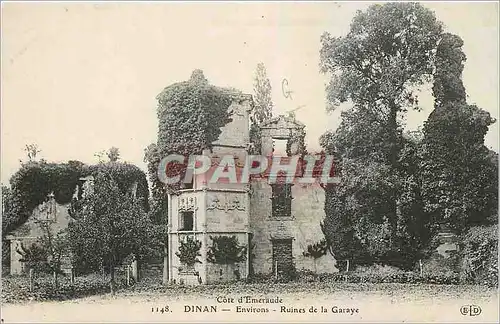 Cartes postales Dinan Environs Ruines de la Garaye