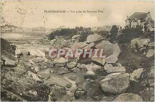 Cartes postales Ploumanach Vue prise du Nouveau Pont