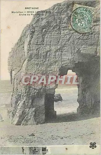 Cartes postales Bretagne Quiberon Arche de Port Blanc