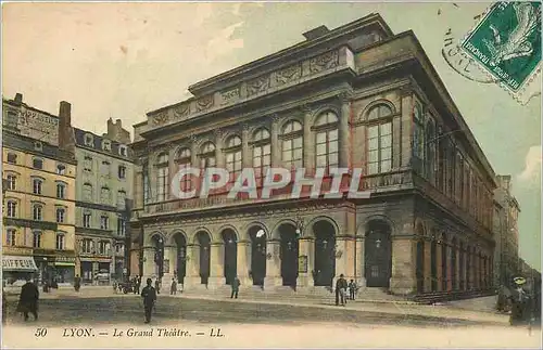 Ansichtskarte AK Lyon Le Grand Theatre