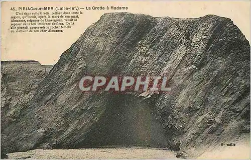 Cartes postales Piriac sur Mer Loire Inf La Grotte a Madame