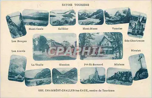 Cartes postales Chambery Challes les Eaux centre de Tourisme