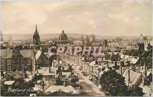 Cartes postales Oxford from Magdalen College Tower