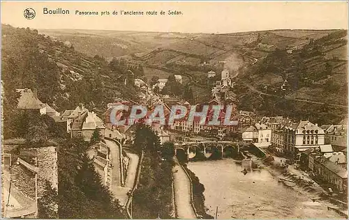 Ansichtskarte AK Bouillon Panorama pris de l'Ancienne route de Sedan