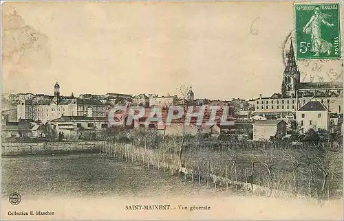 Cartes postales Saint Maixent Vue generale