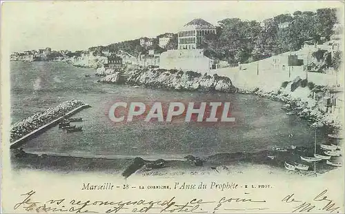 Cartes postales Marseille La Corniche L'Anse du Prophete