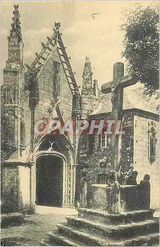 Cartes postales Calvaire et Portail de St Tugen Route d'Audierne a la Pointe du Raz