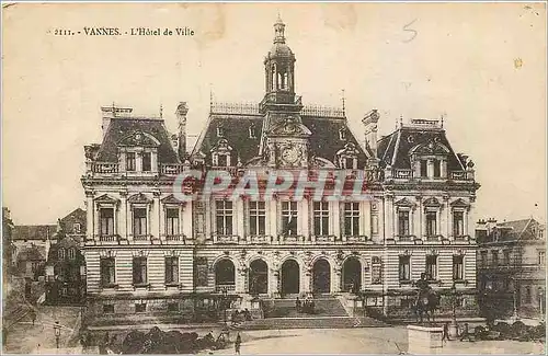 Cartes postales Vannes L'Hotel de Ville
