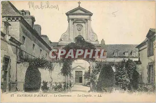 Cartes postales Environs d'Auray La Chartreuse La Chapelle