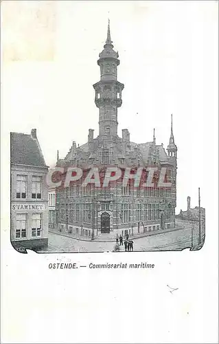 Cartes postales Ostende Commissariat Maritime
