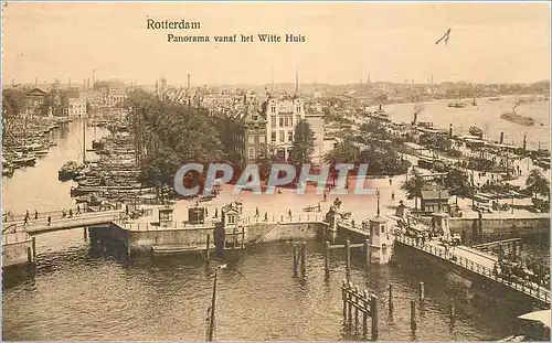 Cartes postales Rotterdam Panorama vanaf het Witte Huis