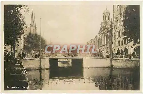Cartes postales Amsterdam Singel