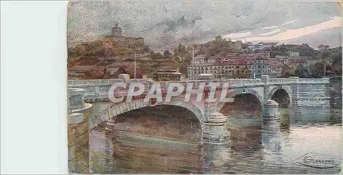 Cartes postales Torino Ponte Nuovo Umberto I