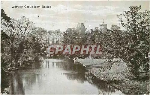 Cartes postales Warwick Castle from Bridge