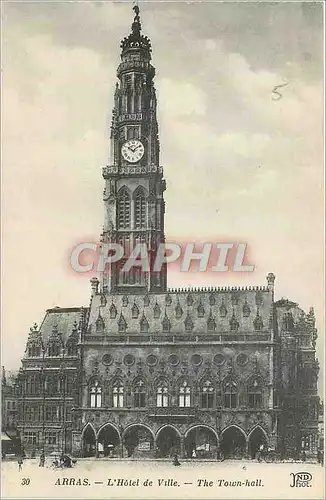 Cartes postales Arras L'Hotel de Ville