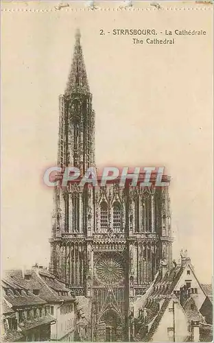 Cartes postales Strasbourg La Cathedrale