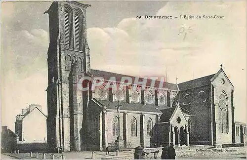Cartes postales Douarnenez L'Eglise du Sacre Coeur