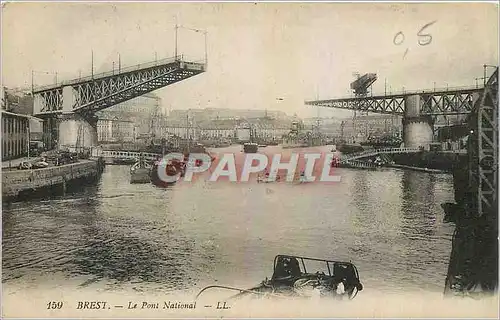 Cartes postales Brest Le Pont National