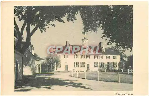 Ansichtskarte AK The Mount Vernon Mansion West Front