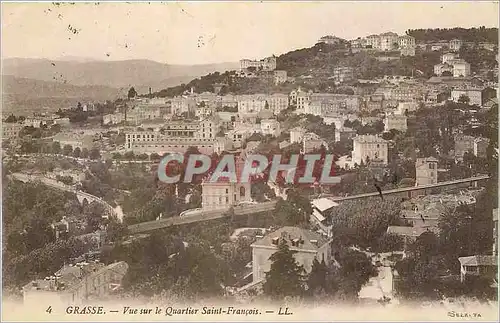 Cartes postales Grasse Vue sur le Quartier Saint Francois