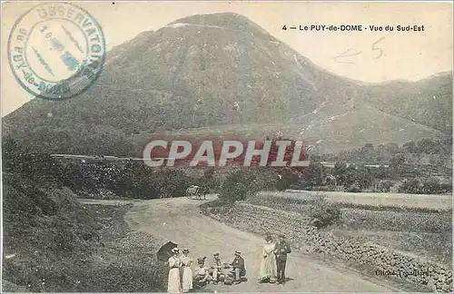 Cartes postales Le Puy de DOme Vue du Sud Est