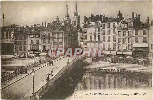 Cartes postales Bayonne Le Pont Marengo