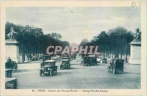 Cartes postales Paris Avenue des Champs Elysees