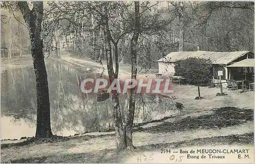 Cartes postales Bois de Meudon Clamart Etang de Trivaux