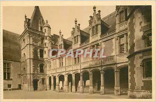 Ansichtskarte AK Chateau de Blois Loir et Cher Facade interieure Louis XII