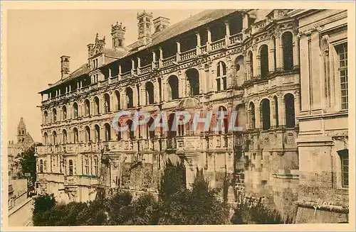 Cartes postales Chateau de Blois Loir et Cher Facade Francois 1er