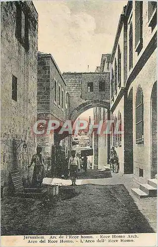 Cartes postales Jerusalem Arc de l'Ecce homo