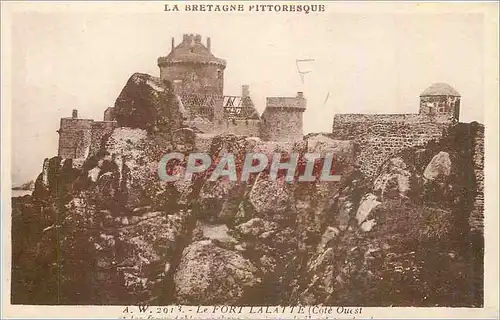 Cartes postales Le Fort Lalatte Cote Oest