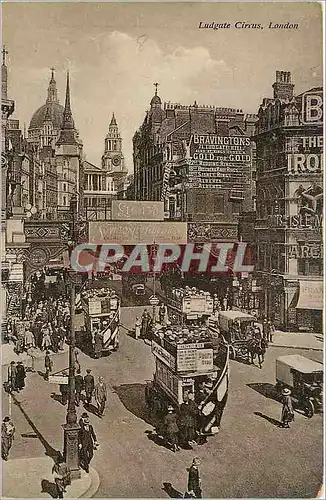 Cartes postales Ludgate Circus London