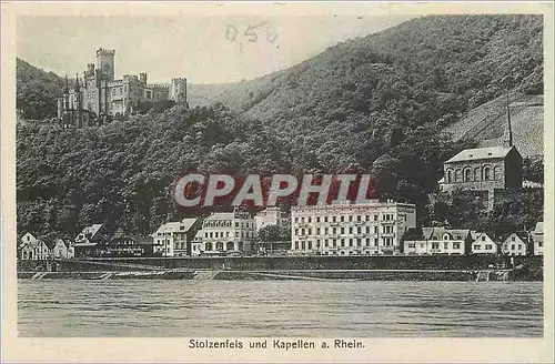 Cartes postales Stolzenfels und Kapellen a Rhein