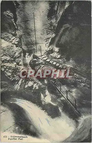 Ansichtskarte AK Trummelbach Funfter Fall