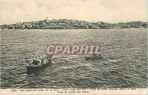 Cartes postales Jaffa Vue generale prise de la mer