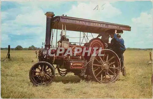 Ansichtskarte AK Burrell Compound Three Speed Steam Tractor