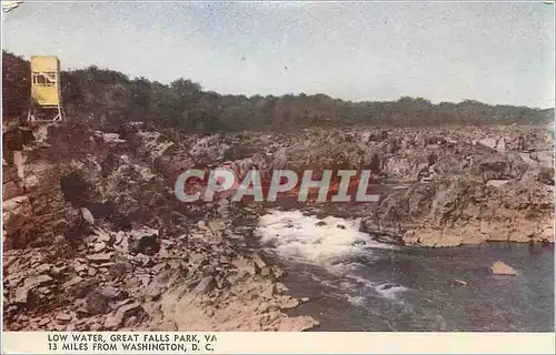 Cartes postales Low Water Great Falls Park VA