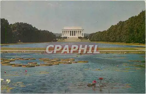 Cartes postales Lincoln Memorial and Reflection Pool Washington DC